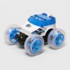 360° Police Stunt Remote Control Toy Car with Colorful Lights, Music & Rechargeable Battery for Kids Aged 6+ Years.